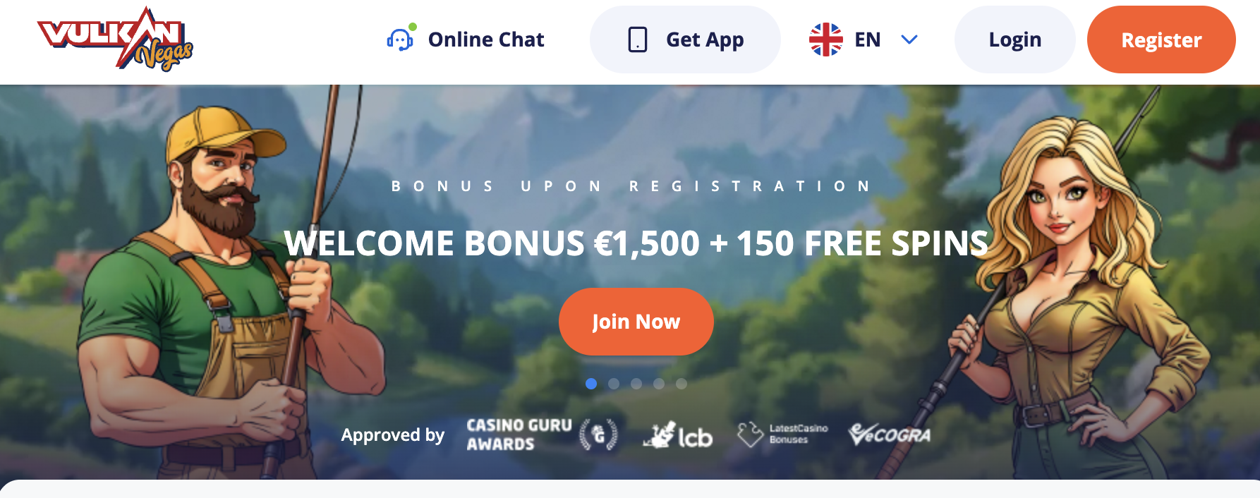 Vulkan Vegas Casino Bonus