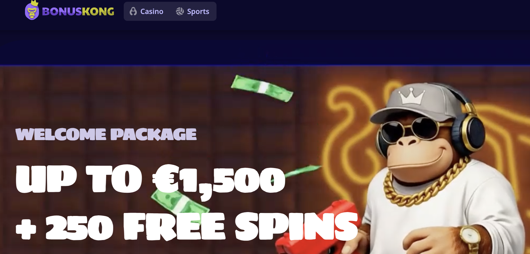 Bonuskong casino bonus dobrodoslice